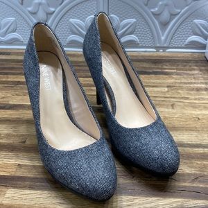 Tweed Nine West heels in perfect condition, size 8